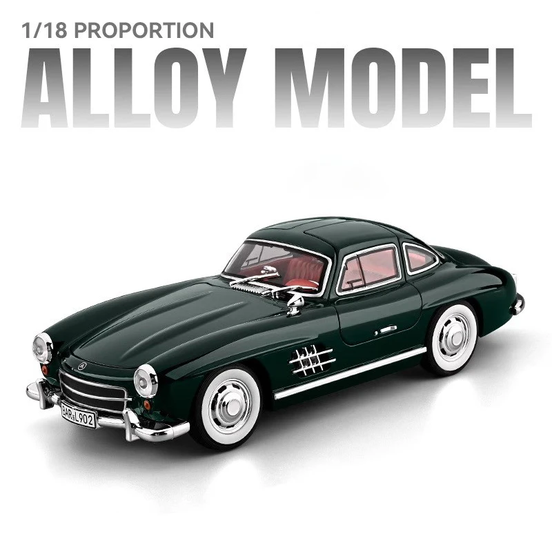 Mercedes-Benz 300SL 1:18 Scale Model Collectible 8 Mercedes-Benz 300SL 1:18 Scale Model Collectible - Image 8