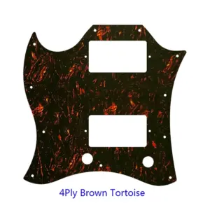 Left-Handed SG Guitar Pickguard for PAF Humbuckers 32 S25259326ddaf4164b380a7cc9223f71eL
