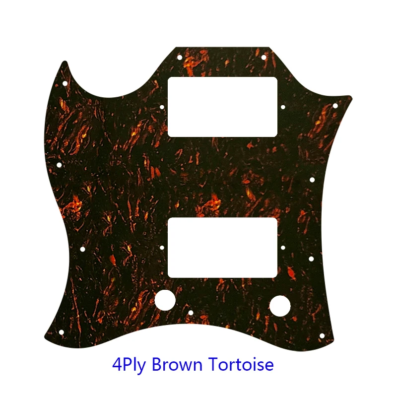 Left-Handed SG Guitar Pickguard for PAF Humbuckers 11 Left-Handed SG Guitar Pickguard for PAF Humbuckers - Image 11