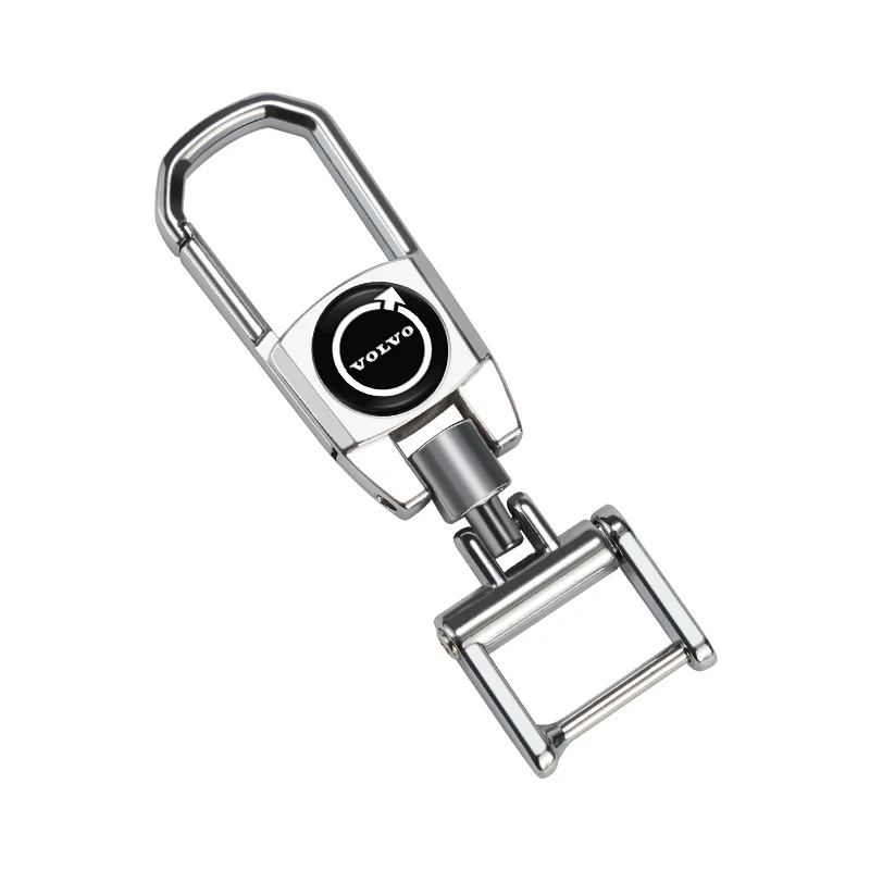 Premium Silver Logo Metal Keychain for Vehicles 7 Premium Silver Logo Metal Keychain for Vehicles - Image 7