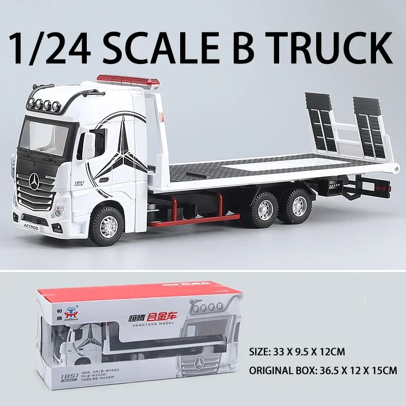 Benz 1851 Flatbed Model Truck 1/24 Scale 9 Benz 1851 Flatbed Model Truck 1/24 Scale - Image 9