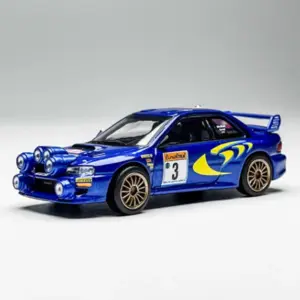 Impreza WRC98 1:64 Diecast Model Blue 9 S2621d5ca2b7b4c4585ac0609fa34d0e5E