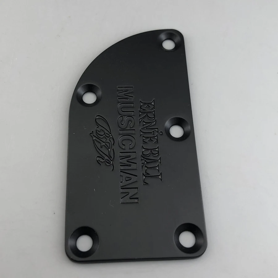 Musicman Guitar Neck Plate in Gold, Black Chrome, or Silver 4 Musicman Guitar Neck Plate in Gold, Black Chrome, or Silver - Image 4