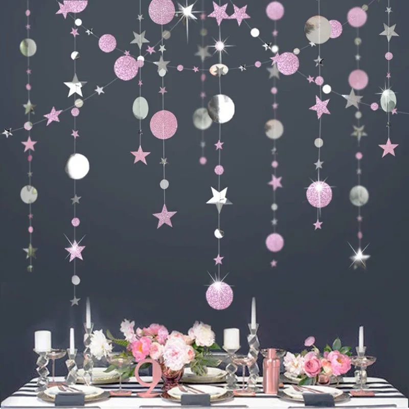 Starry Paper Garland for Celebrations 5 Starry Paper Garland for Celebrations - Image 5