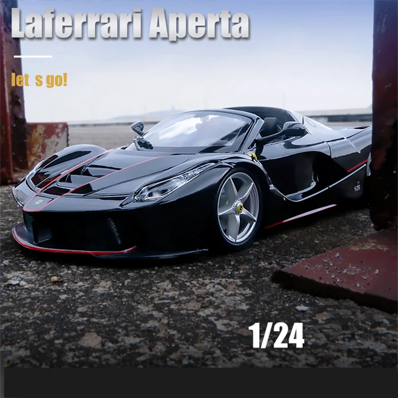 Red Ferrari LaFerrari 1:24 Diecast Model 2 Red Ferrari LaFerrari 1:24 Diecast Model - Image 2