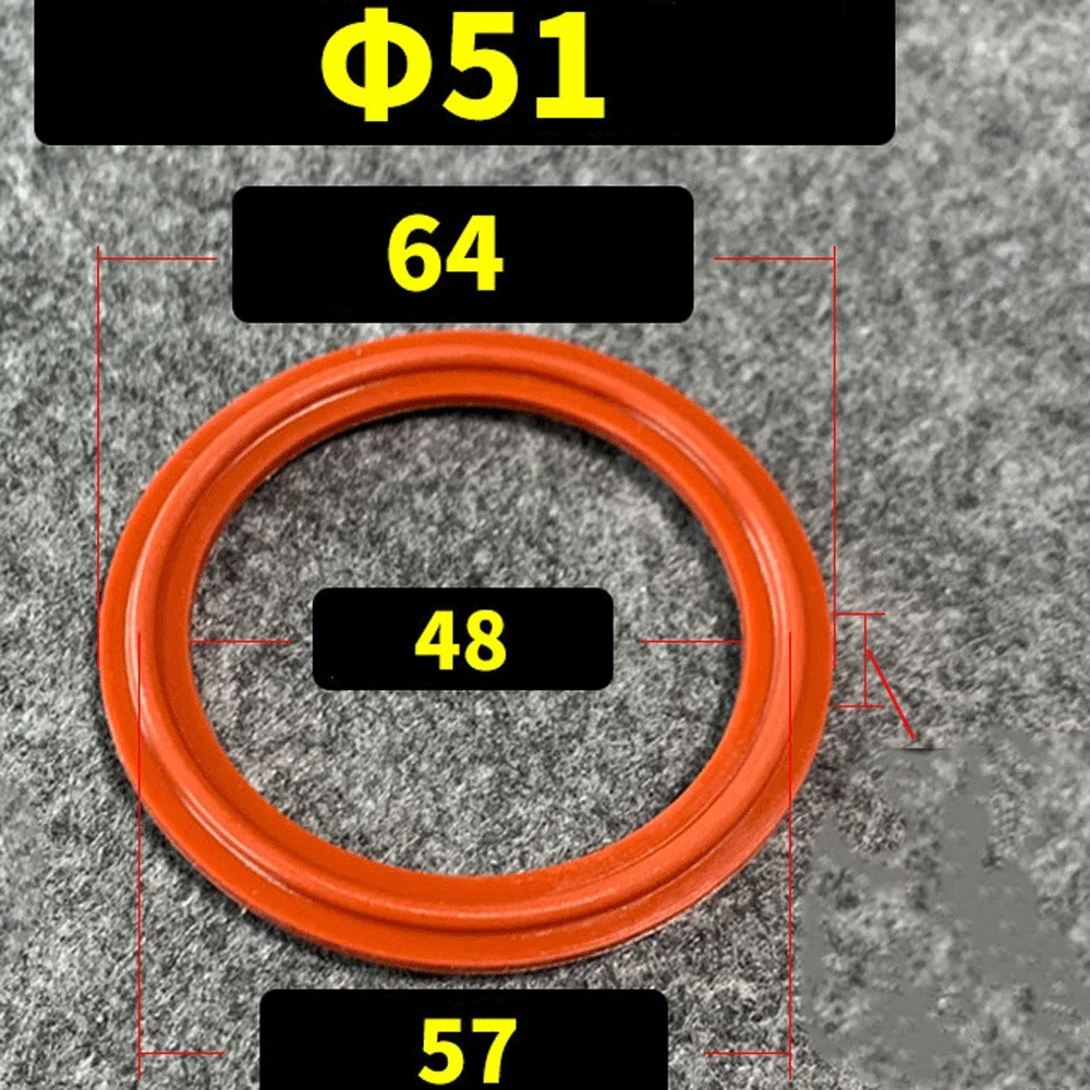 Vibrant Silicone Rubber Gasket for Tri-Clamp Fittings 6 Vibrant Silicone Rubber Gasket for Tri-Clamp Fittings - Image 6