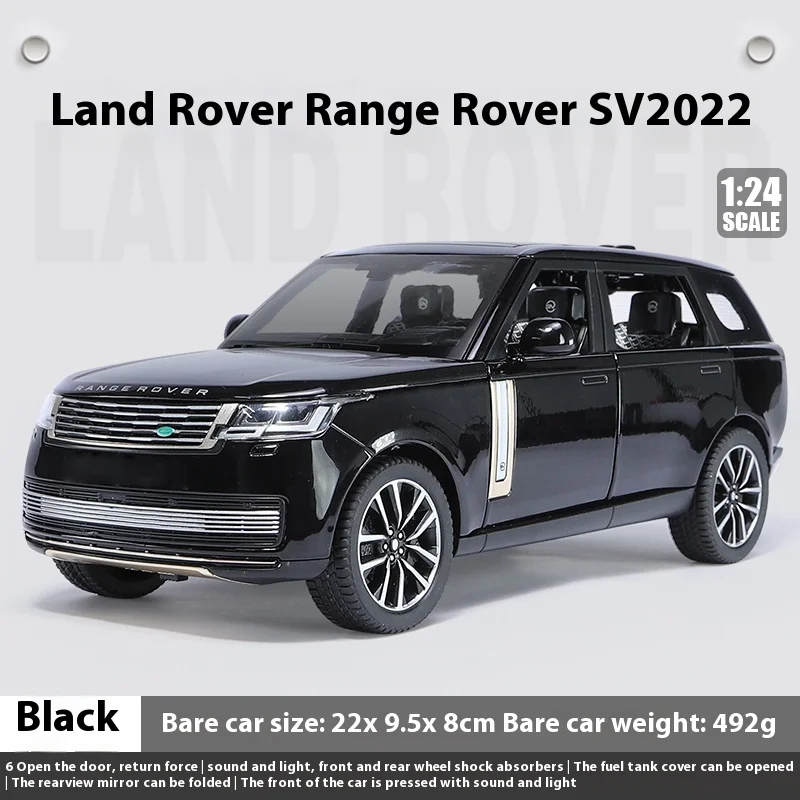 Land Rover Range Rover SV 1:24 Scale Diecast Model 9 Land Rover Range Rover SV 1:24 Scale Diecast Model - Image 9