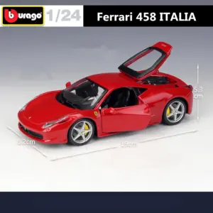 Ferrari 458 Italia 1:24 Diecast Model 11 S2718db1e26cd462283422772947f3dfbG
