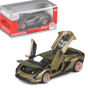 1:32 Scale Vibrant Blue SIAN Sports Car Model 25 S27fc2f885e5b476789b86993dcbf0e69I