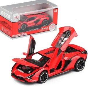 1:32 Scale Vibrant Blue SIAN Sports Car Model 21 S28b2b76c9a884b71ab5ae762f01b90cc5