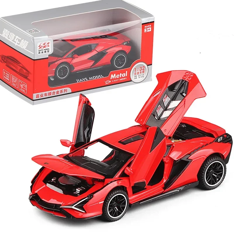 1:32 Scale Vibrant Blue SIAN Sports Car Model 8 1:32 Scale Vibrant Blue SIAN Sports Car Model - Image 8