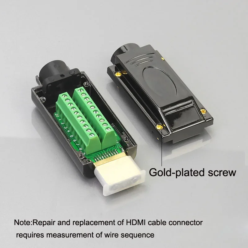 HDMI 2.0 Solder-Free Plug Connector for 4K Video 6 HDMI 2.0 Solder-Free Plug Connector for 4K Video - Image 6