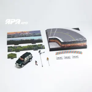 Toyota LC120 SUV Miniature 1:64 Scale Alloy Model 9 S28db15465acf4832bdfbe19e50e6b0444