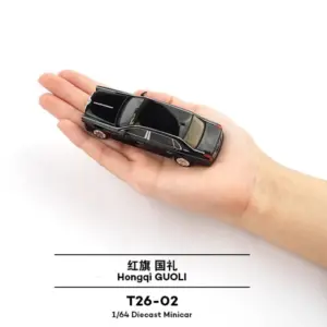 1:64 Black Luxury Sedan Model for Collectors 11 S2912637fd8a64374827c7deec732a9d7e