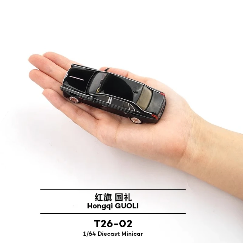 1:64 Black Luxury Sedan Model for Collectors 6 1:64 Black Luxury Sedan Model for Collectors - Image 6