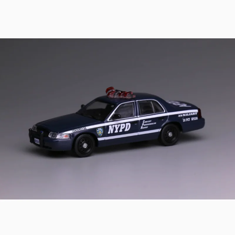 1:64 Scale Alloy Police Car Model for Collectors 2 1:64 Scale Alloy Police Car Model for Collectors - Image 2