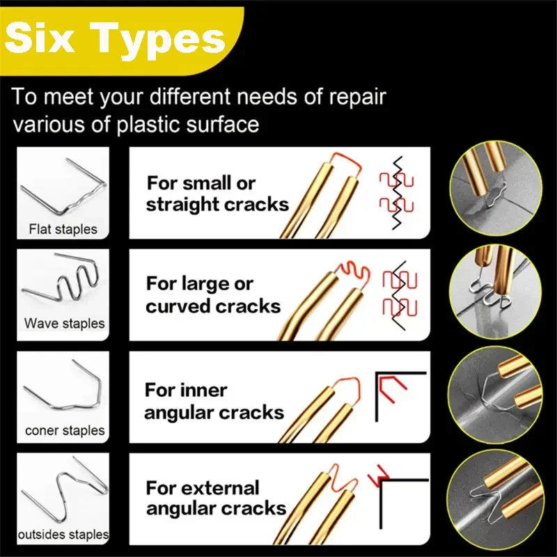 Automotive Plastic Welding Nails Set 0.6/0.8mm 4 Automotive Plastic Welding Nails Set 0.6/0.8mm - Image 4