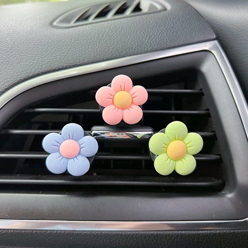 Colorful Flower Aromatherapy Car Freshener Clip 8 Colorful Flower Aromatherapy Car Freshener Clip - Image 8