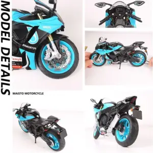Yamaha YZF-R1M 1:9 Diecast Motorcycle Model 8 S29f1eaf8cc4744a0bbf7b615ef5e15fdz