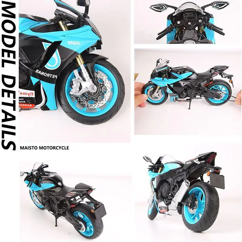 Yamaha YZF-R1M 1:9 Diecast Motorcycle Model 3 Yamaha YZF-R1M 1:9 Diecast Motorcycle Model - Image 3