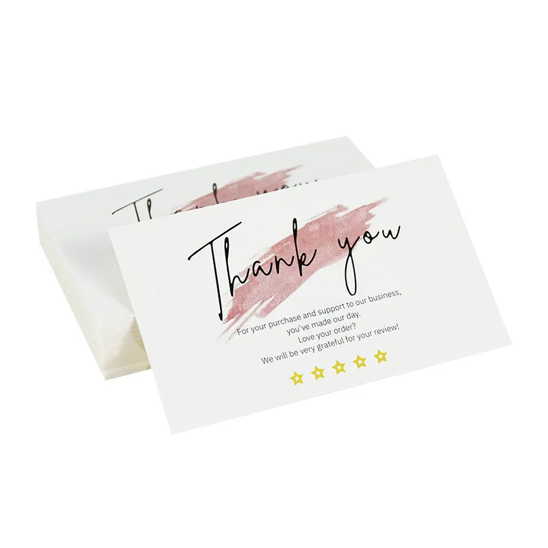 Thank You Kraft Paper Cards Set (30 Pieces) 4 Thank You Kraft Paper Cards Set (30 Pieces) - Image 4