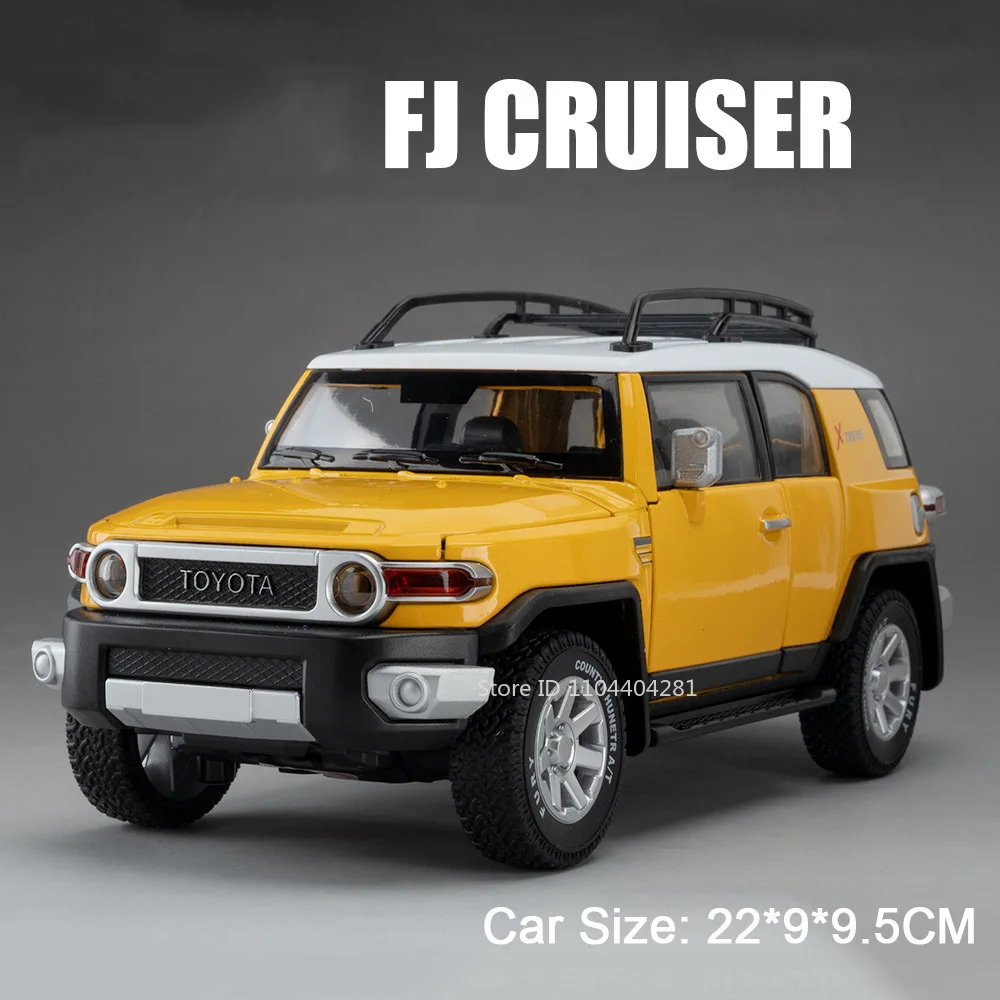 1:24 Diecast Land Cruiser Model with Lights 9 1:24 Diecast Land Cruiser Model with Lights - Image 9