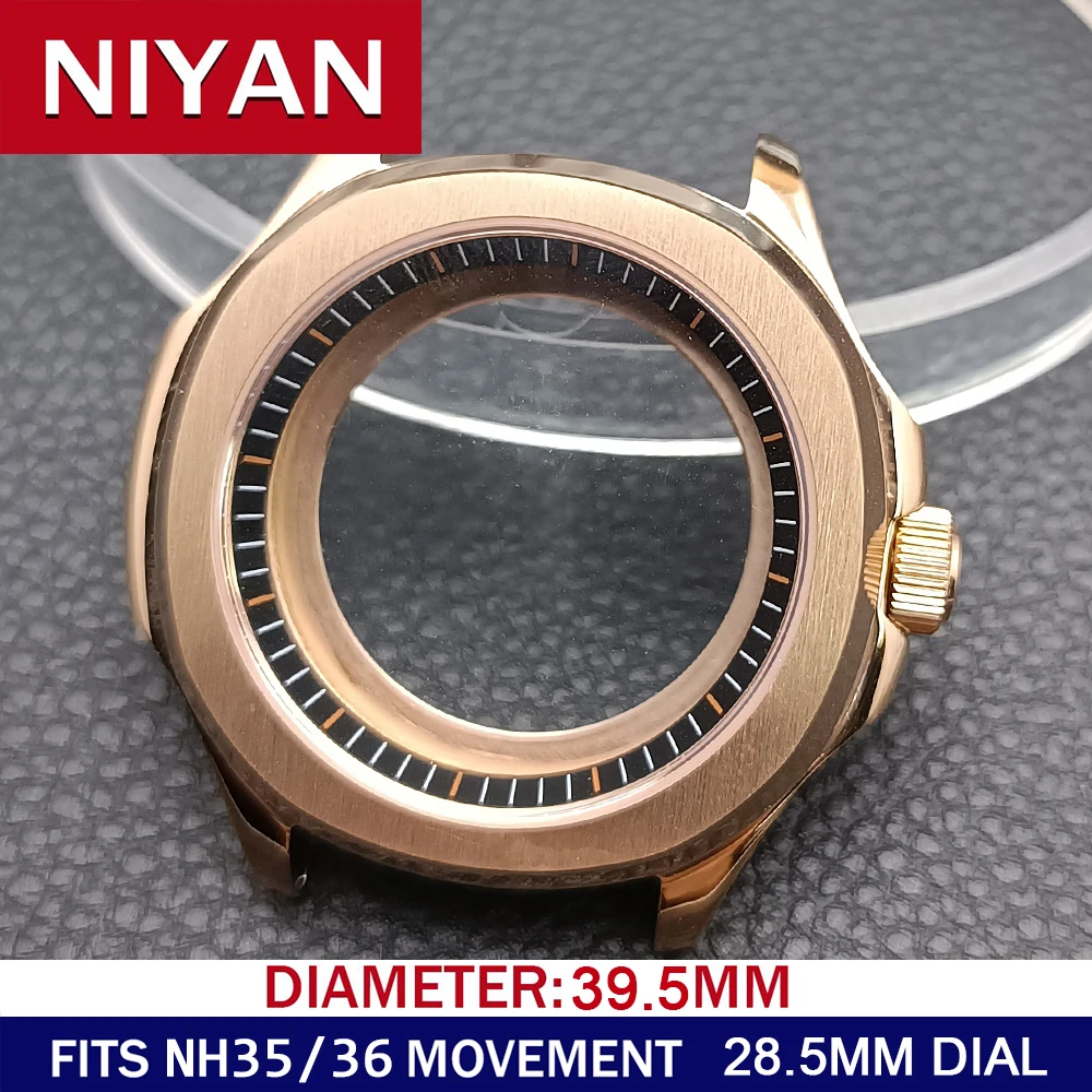 Durable 316L Stainless Steel Watch Case 39.5mm 17 Durable 316L Stainless Steel Watch Case 39.5mm - Image 17