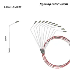 Miniature LED Street Lamps Set for Models 30 S2a3f09c74c4144c693c6c643cdf469321 2