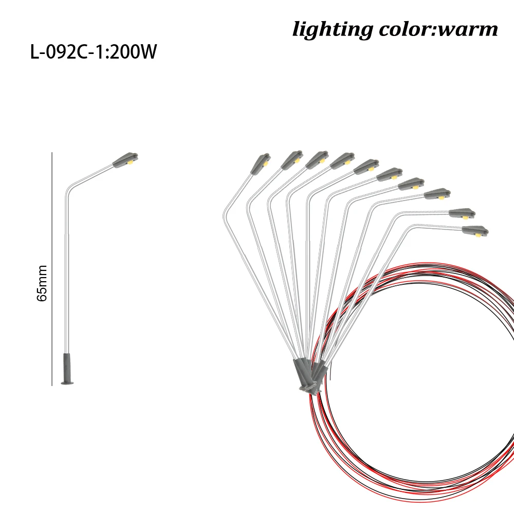 Miniature LED Street Lamps Set for Models 15 Miniature LED Street Lamps Set for Models - Image 15