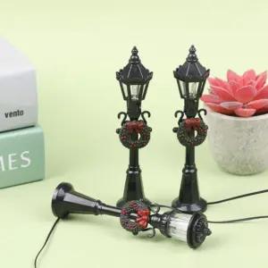 Miniature Festive Streetlights Set for Dollhouses 12 S2a9136a5aaa144c782132f3ae9c8dd73h