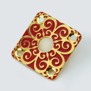 Stainless Steel Jack Plate for Electric Guitars 25 S2ac559426b5347b88a7aed8b698bc304K