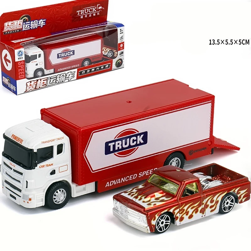 1:64 Scale Scania Container Truck Model 8 1:64 Scale Scania Container Truck Model - Image 8