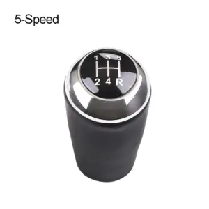 Mazda Black Leather Gear Shift Knob for 5-6 Speed 14 S2afd26b9d79b4d659c15a2c1b780cc6a1