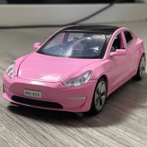 1:32 Scale Electric Car Model in Pink 19 S2b468ffc021842938eefb21a47069b4ao