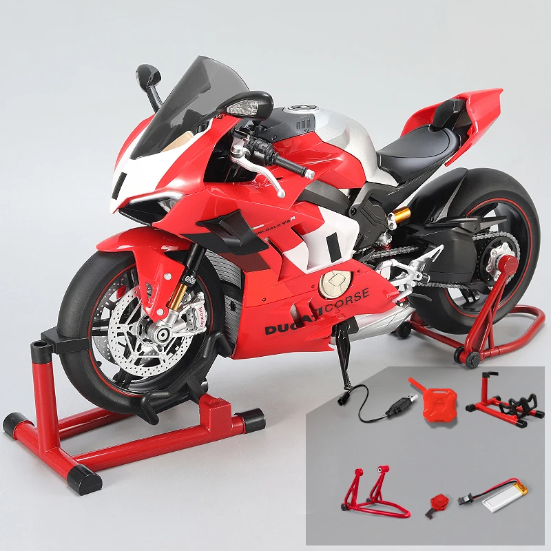Ducati V4 Diecast Motorcycle Model 1:6/7 Scale 8 Ducati V4 Diecast Motorcycle Model 1:6/7 Scale - Image 8