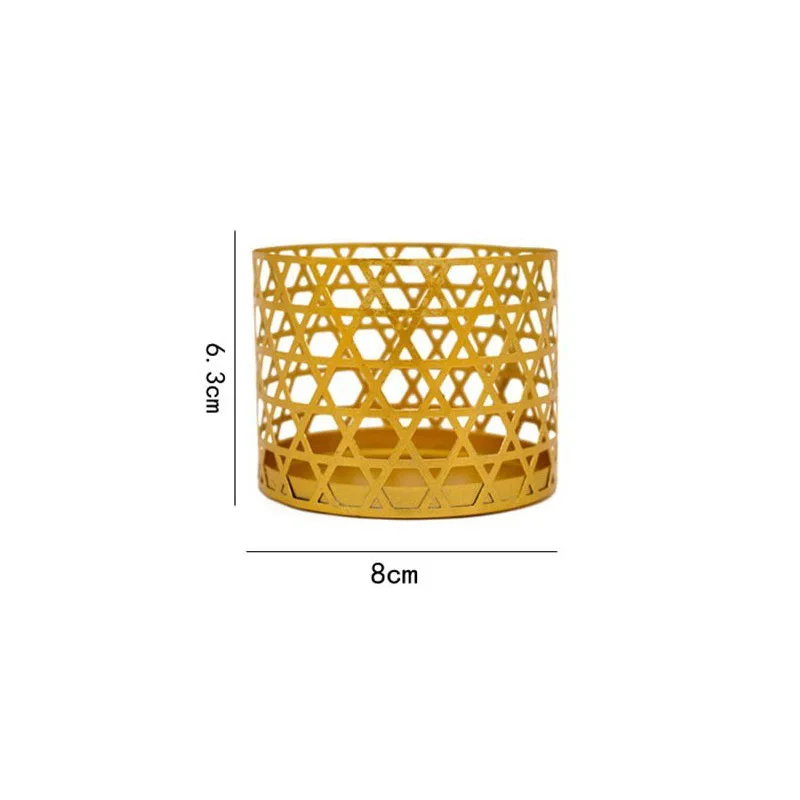Vintage Gold Nordic Candle Holder 15 Vintage Gold Nordic Candle Holder - Image 15