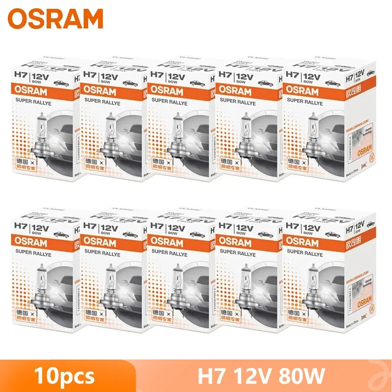OSRAM 10-Piece Halogen Bulb Set for Car Headlights 7 OSRAM 10-Piece Halogen Bulb Set for Car Headlights - Image 7