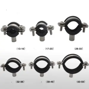 Stainless Steel Pipe Clamp Support Set