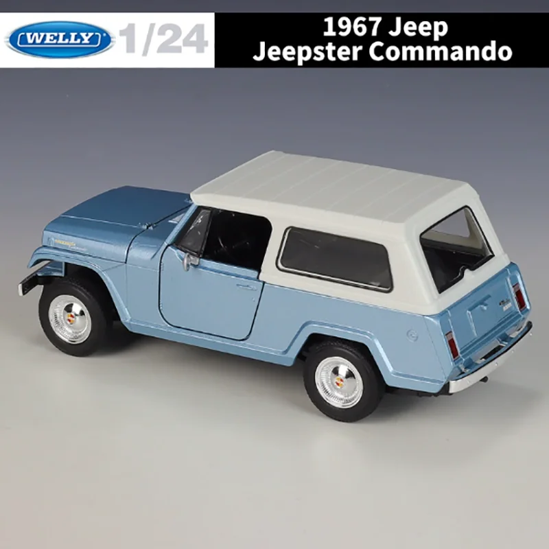 1967 Jeep Commando Model 1/24 Scale Collectible 4 1967 Jeep Commando Model 1/24 Scale Collectible - Image 4