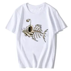 Bold Skeletal Fish Graphic T-Shirt for Men 15 S2c1e8e60cd9c4d84904607bb3e3742e9W