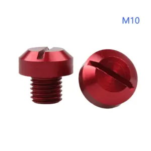 Motorcycle CNC Aluminum Mirror Hole Plug Set 17 S2c290462f2f64630bf4199079bb59ae1E