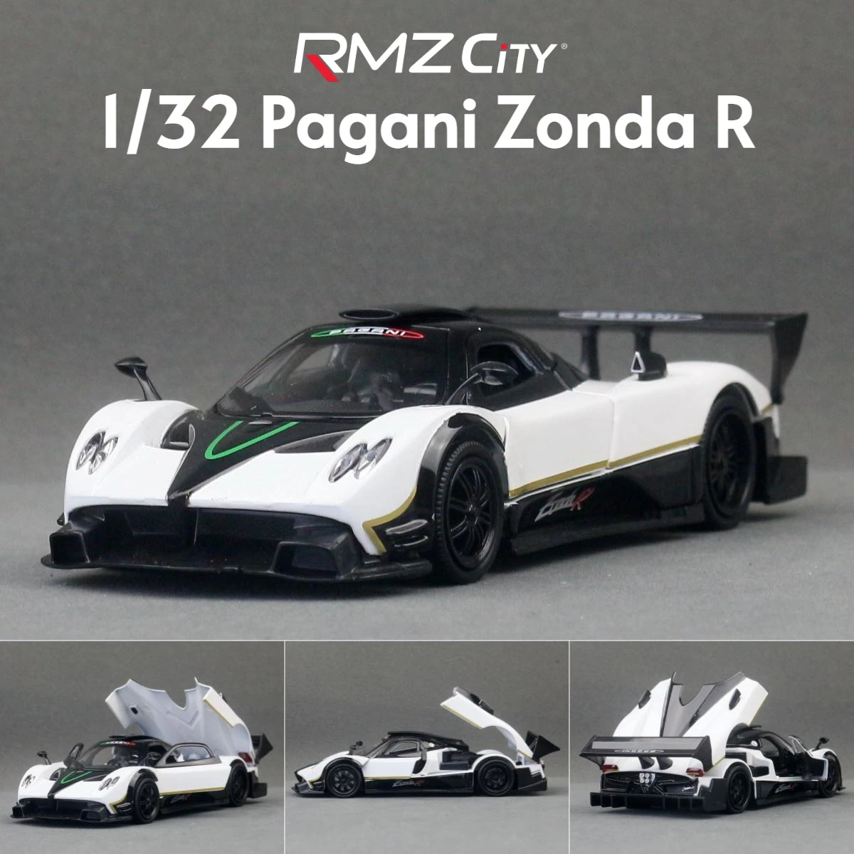 1/32 Pagani Zonda R Diecast Model in Vibrant Colors 10 1/32 Pagani Zonda R Diecast Model in Vibrant Colors - Image 10