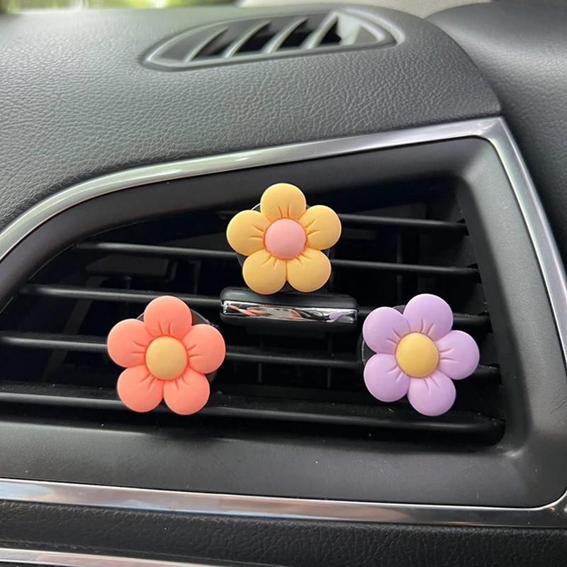 Colorful Flower Aromatherapy Car Freshener Clip 7 Colorful Flower Aromatherapy Car Freshener Clip - Image 7