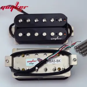 Black Ceramic Humbucker Pickup Set for Electric Guitars 15 S2c5a7f3601d5432e985a90fd9a67695a3