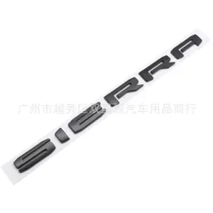 GMC Sierra Logo Decal - 27.8cm Aluminum Badge 18 S2c9bce3fa6634570a218010bde7b51ef2