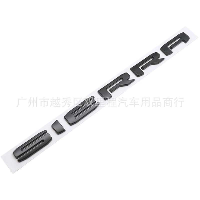 GMC Sierra Logo Decal - 27.8cm Aluminum Badge 9 GMC Sierra Logo Decal - 27.8cm Aluminum Badge - Image 9