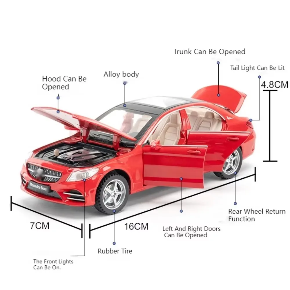Red Diecast Audi R8 V10 Plus Model 1:32 Scale 3 Red Diecast Audi R8 V10 Plus Model 1:32 Scale - Image 3