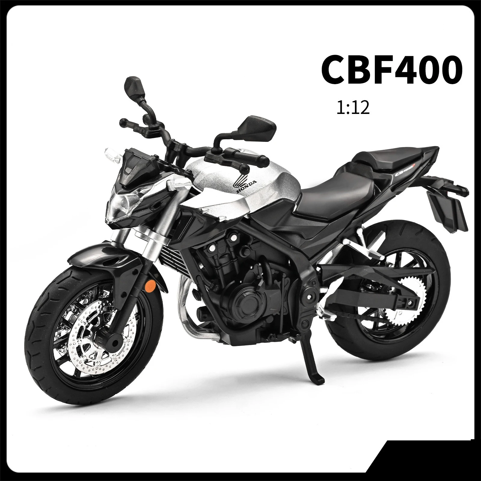 Honda CB400F Die-Cast Motorcycle Model 1:12 Scale 8 Honda CB400F Die-Cast Motorcycle Model 1:12 Scale - Image 8