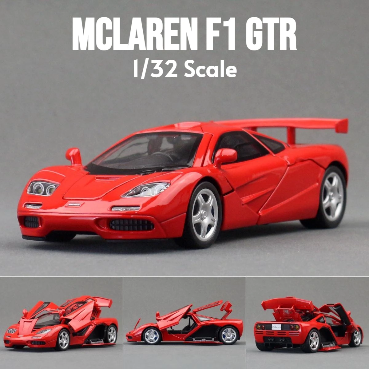1/32 McLaren F1 GTR Diecast Model in Multiple Colors 9 1/32 McLaren F1 GTR Diecast Model in Multiple Colors - Image 9