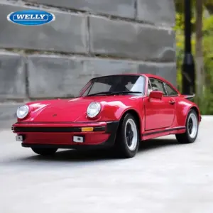 Vibrant 1:24 Porsche 911 Turbo 3.0 Diecast Model 12 S2da0a969d93d46fc8e8ac66029aee593u